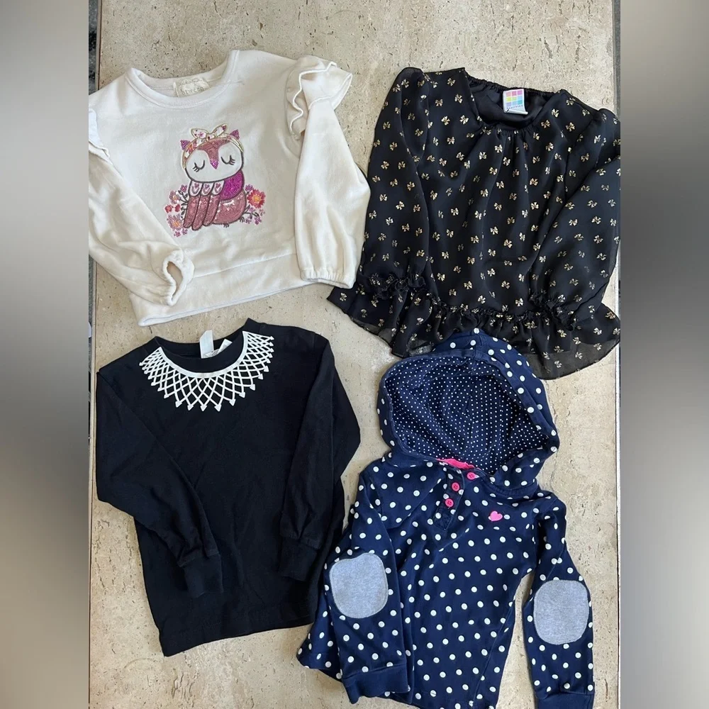 Gilt’s Size 2T 4- Shirt Bundle Healthtex, Carter’s, BTWEEN